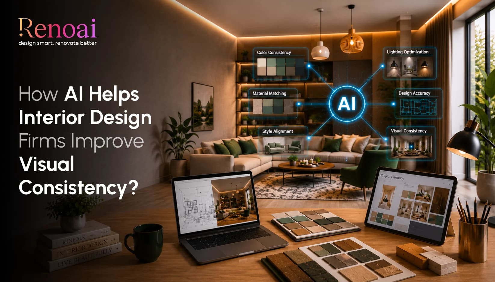 How Top Interior Design Firms Use AI to Standardize Visual Quality
