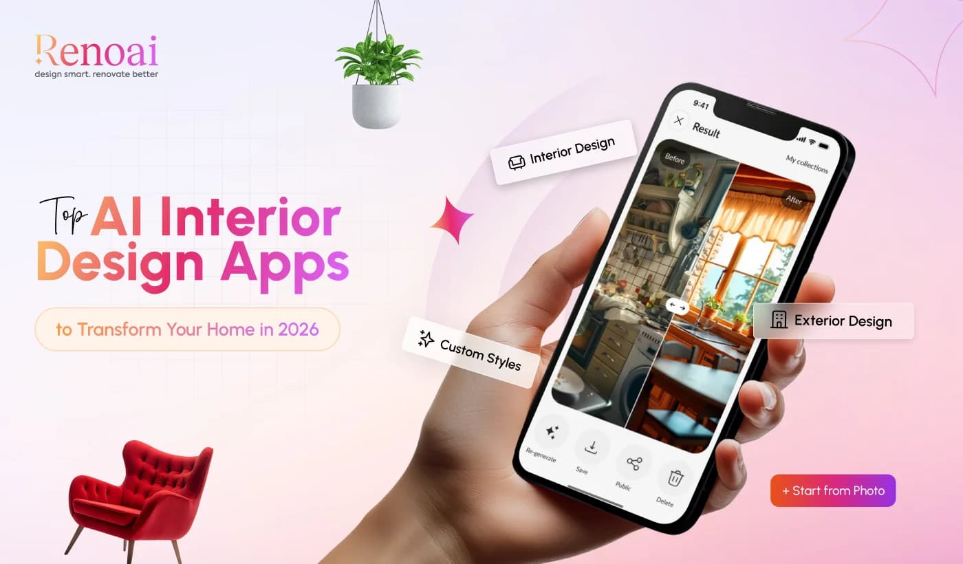Best AI Interior Design Apps for Homeowners in 2026