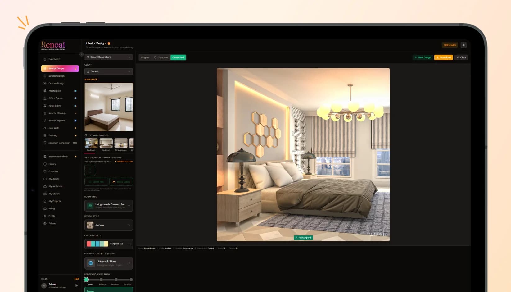 Step-by-Step Guide to Redesign Your Bedroom with AI