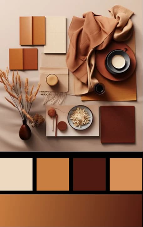 Warm Accent Shades