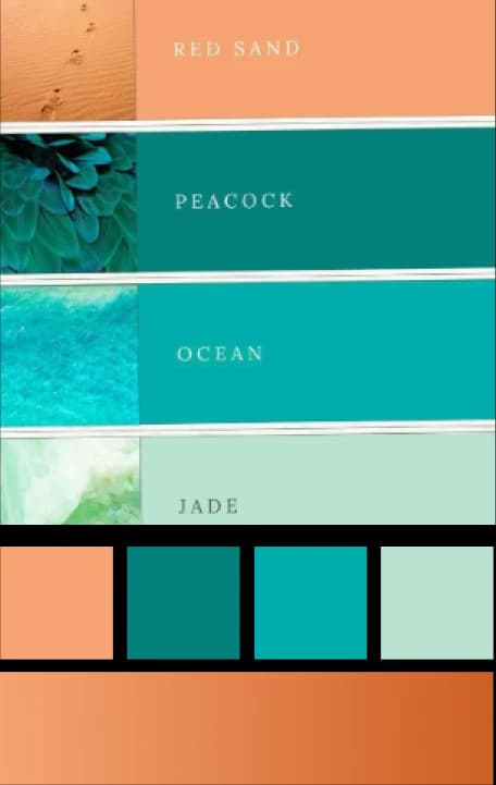 Ocean-Inspired Accent Colors