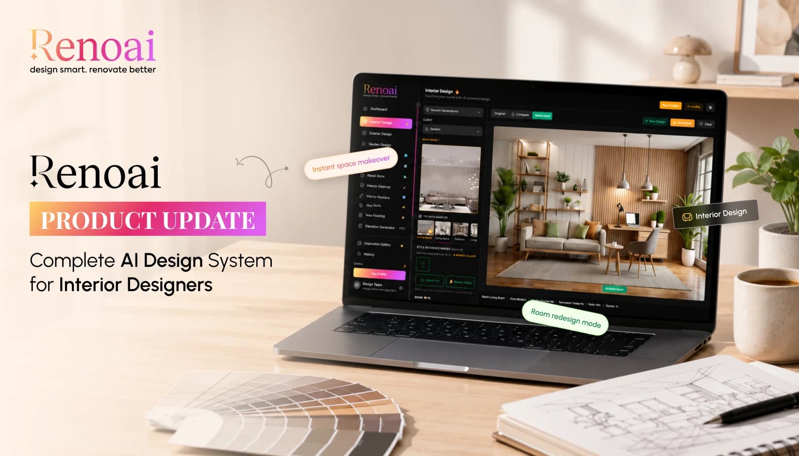 What’s New in RenoAI- Your Complete AI Design System Has Arrived