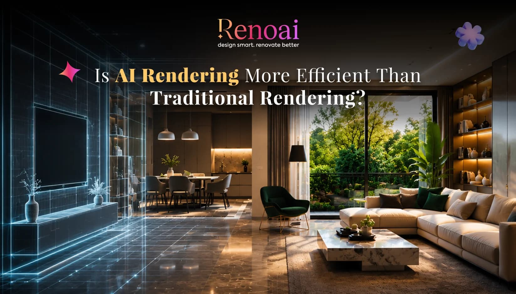 AI Rendering vs Traditional Rendering- Which Is More Efficient?