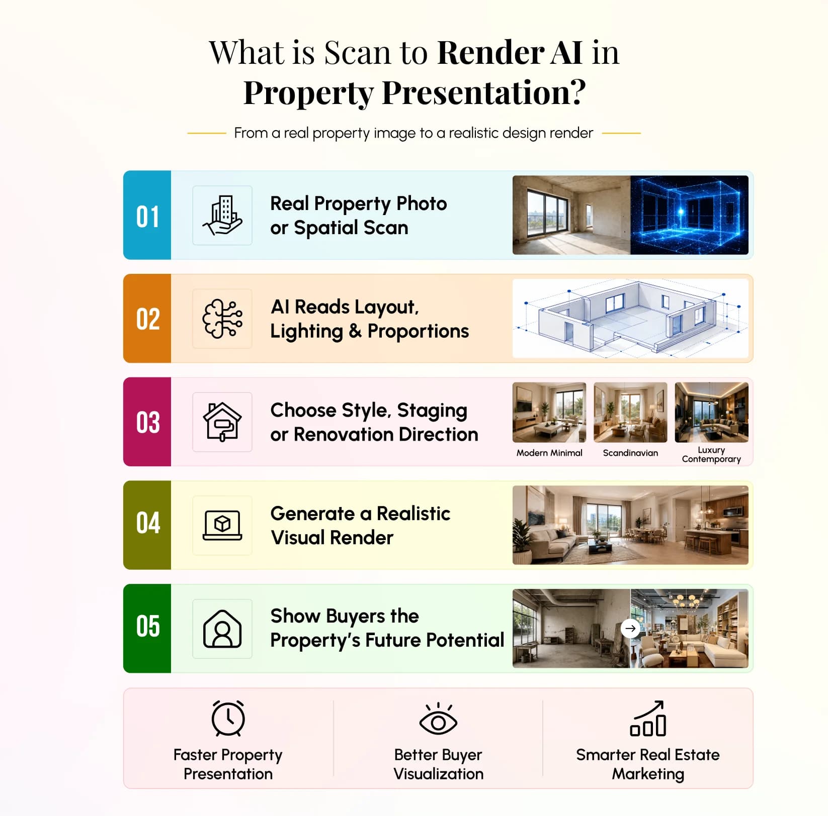 What Is Scan to Render AI in Property Presentation?