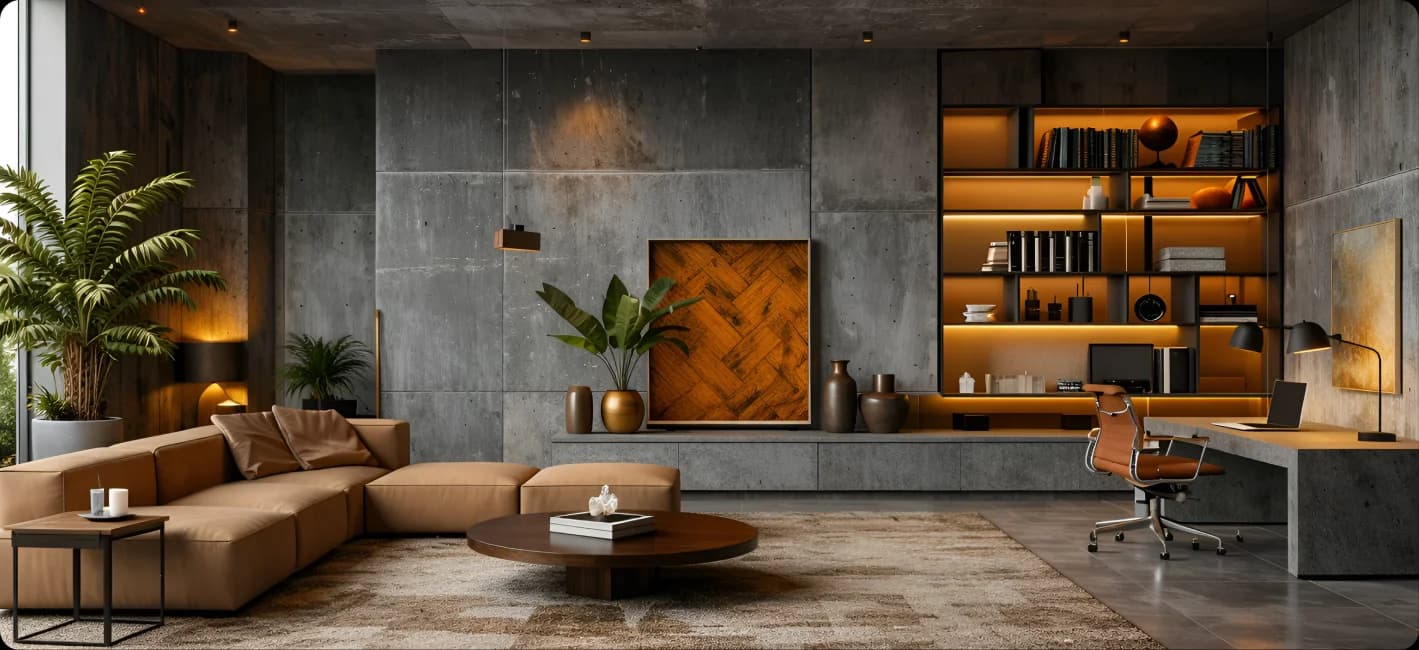 Neo-Industrial Interior Design